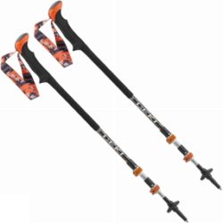 Leki Thermolite XL Speedlock Trekking Pole (Pair) Anthracite/Orange